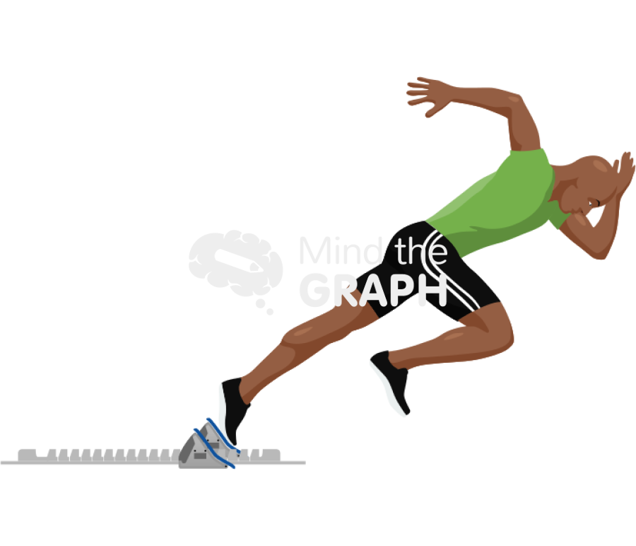 Man runner block start protocol 4 Icons, Symbols, Pictures, and Images