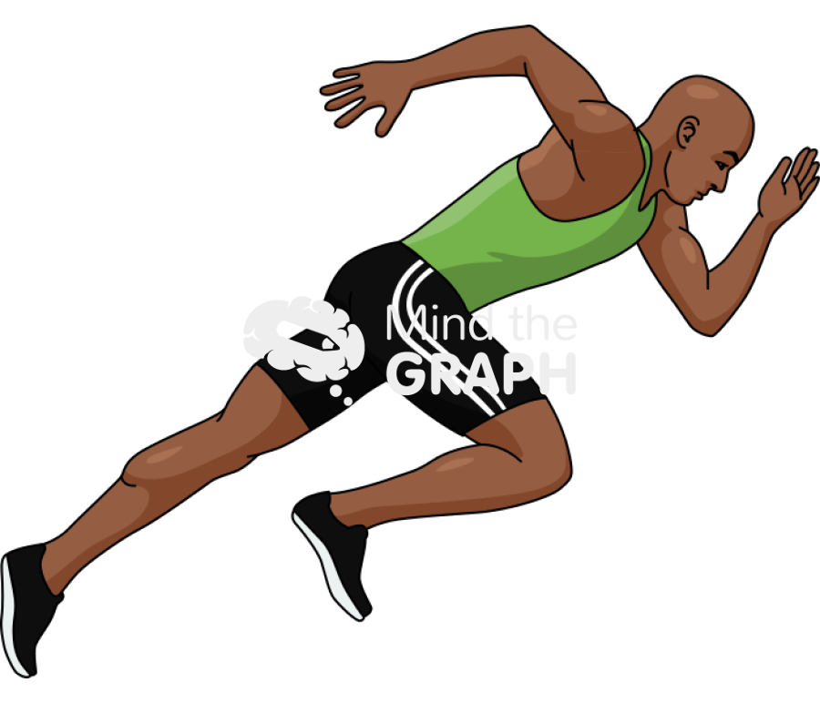 Man runner sprinter lateral Icons, Symbols, Pictures, and Images