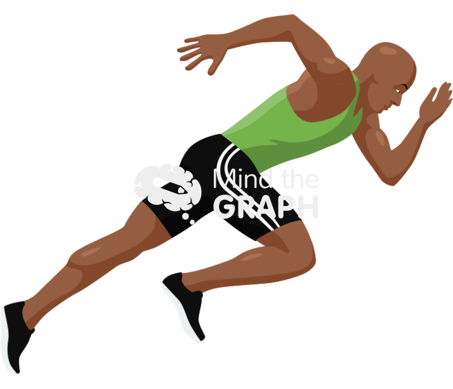 Man runner sprinter lateral Icons, Symbols, Pictures, and Images