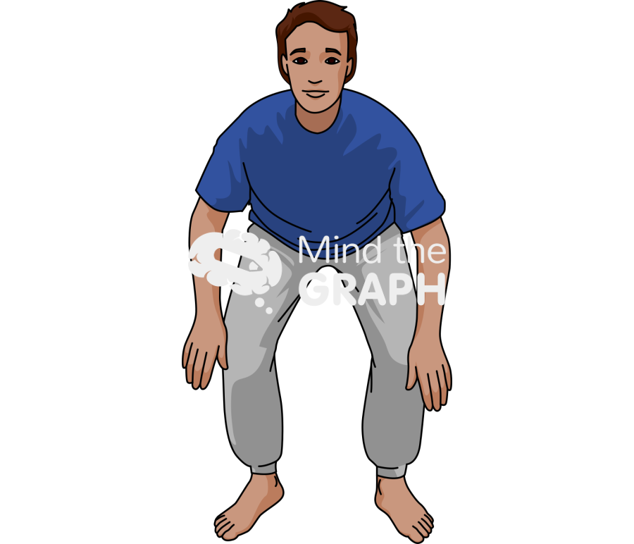 Man squat front Icons, Symbols, Pictures, and Images