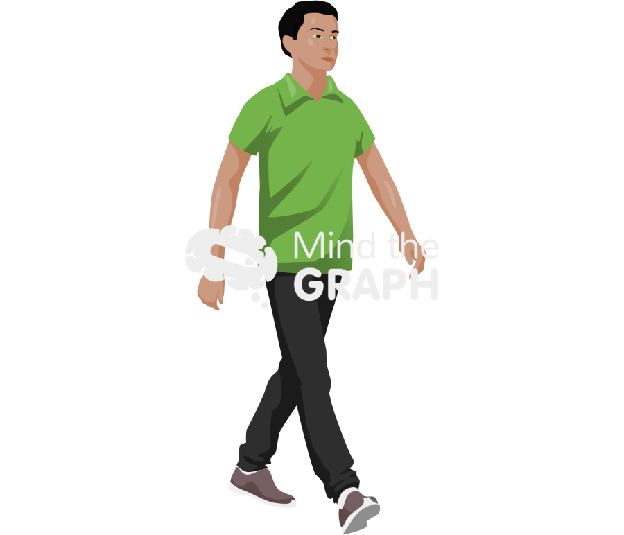 Man walking casual Icons, Symbols, Pictures, and Images