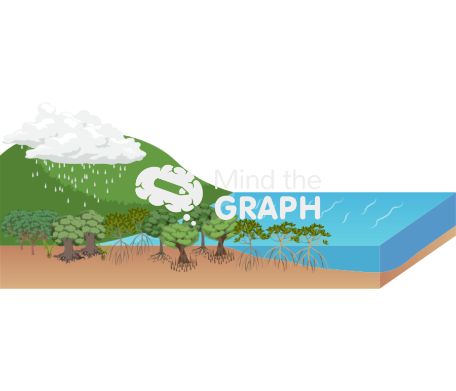 Mangrove forest zonation Icons, Symbols, Pictures, and Images