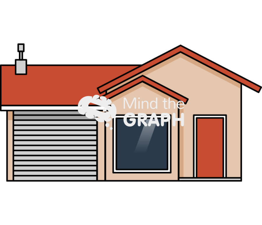 Medium house front Icons, Symbols, Pictures, and Images