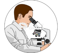 Microscope exam Icons, Symbols, Pictures, and Images
