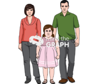 Mother father with child obese prader willi syndrome Icons, Symbols, Pictures, and Images
