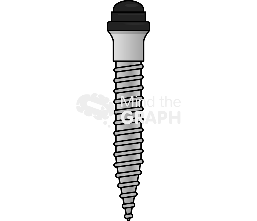 Narrow dental implant Icons, Symbols, Pictures, and Images