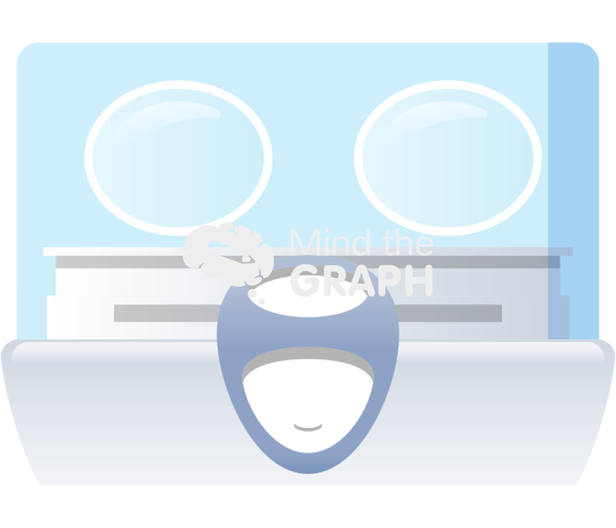 Newborn incubator empty front Icons, Symbols, Pictures, and Images