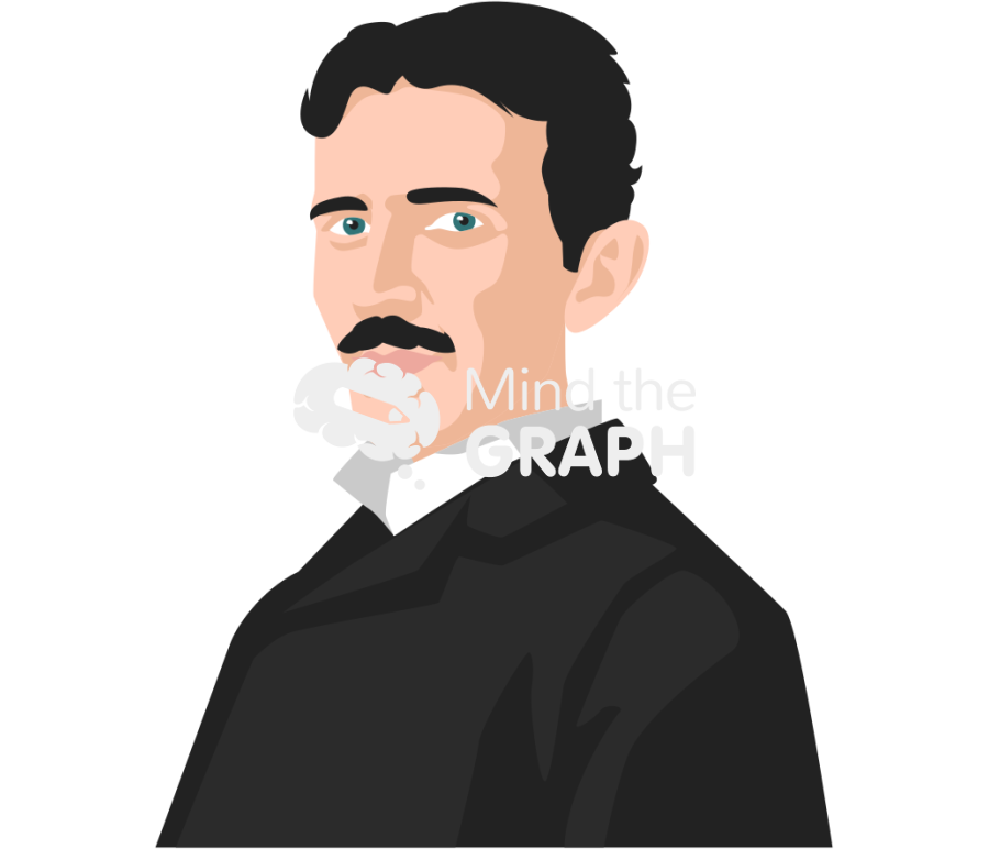 Nikola tesla bust Icons, Symbols, Pictures, and Images