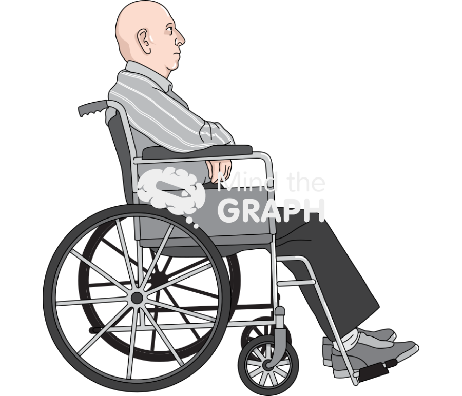 Old man wheelchair caucasian Icons, Symbols, Pictures, and Images