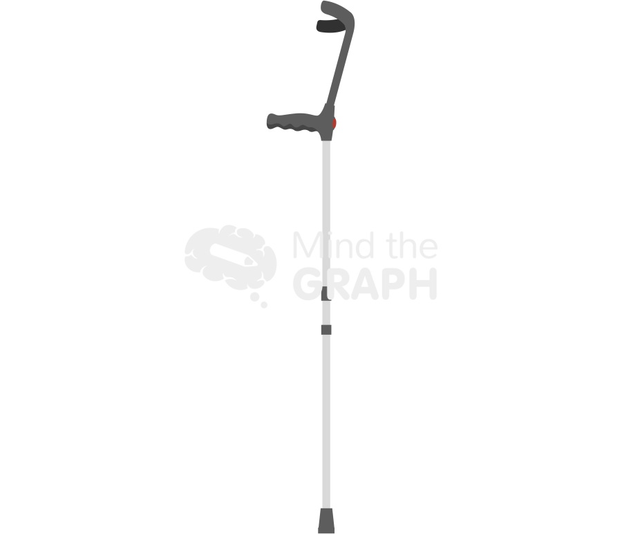 Open cuff crutch Icons, Symbols, Pictures, and Images