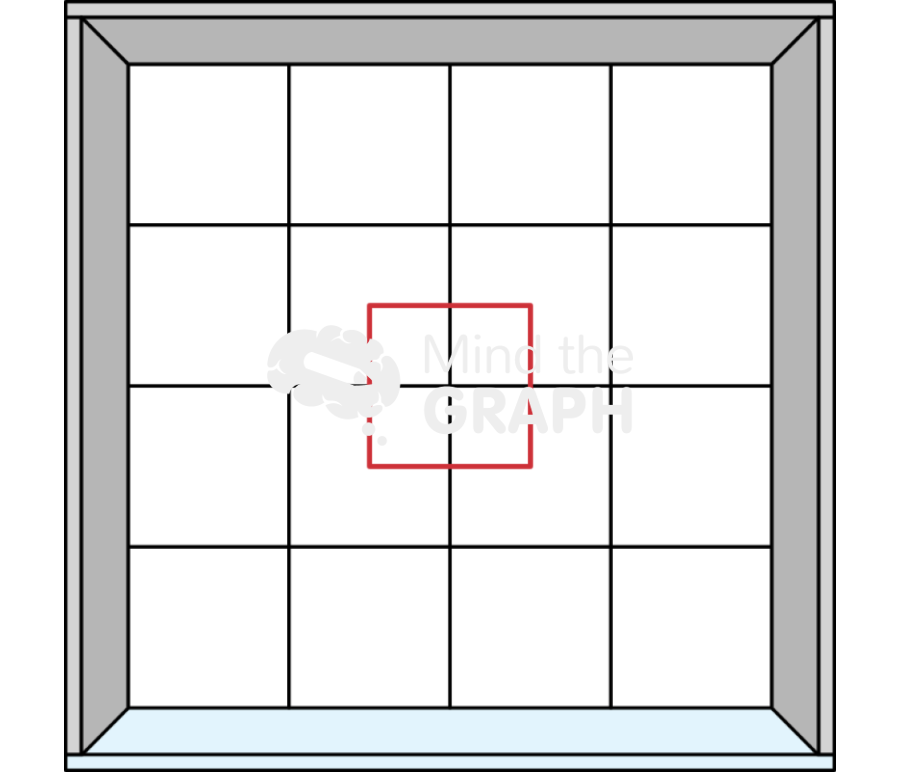 Open field test empty superior perspective Icons, Symbols, Pictures, and Images