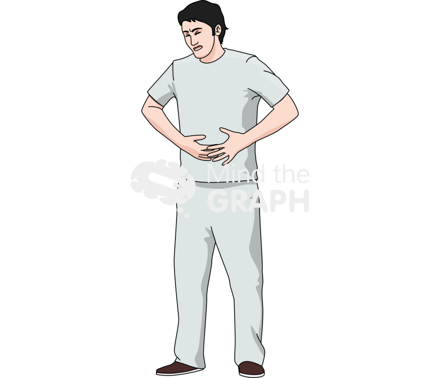 Patient digestive pain Icons, Symbols, Pictures, and Images