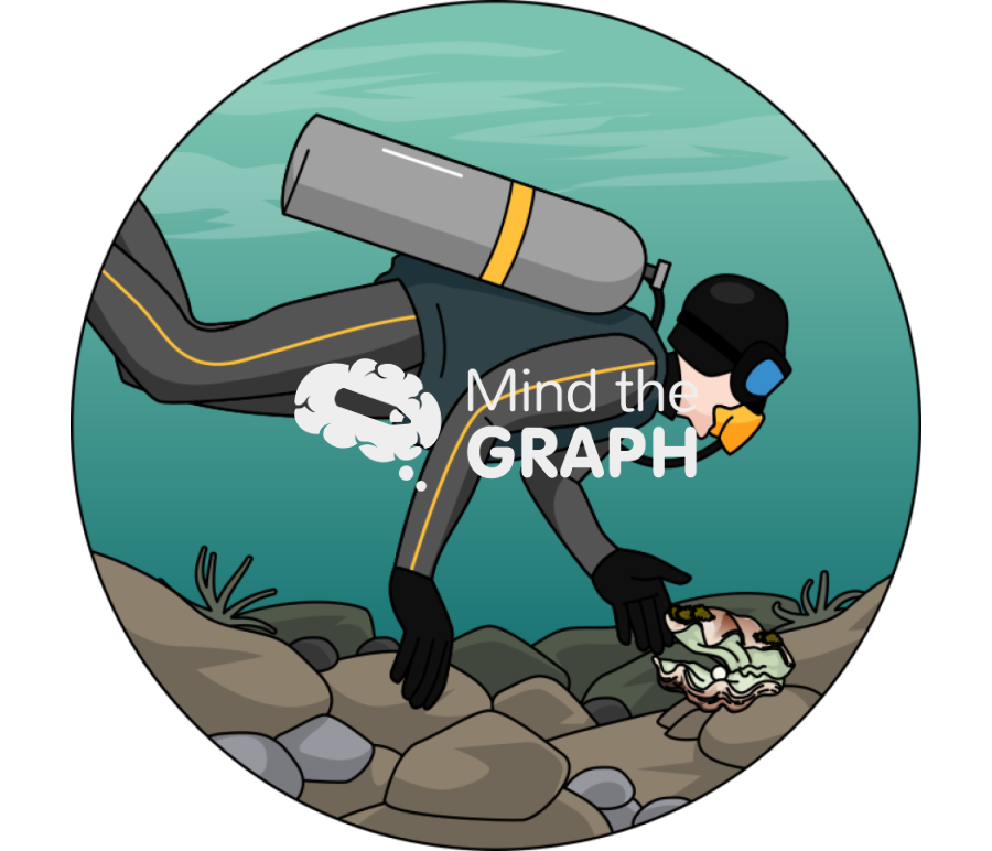 Pearl diver man lateral zoom Icons, Symbols, Pictures, and Images