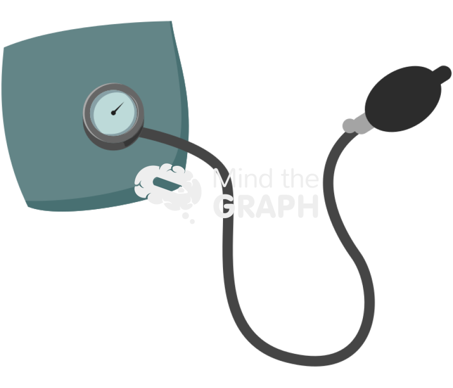 Peripheric brachial pressure measurement Icons, Symbols, Pictures, and Images
