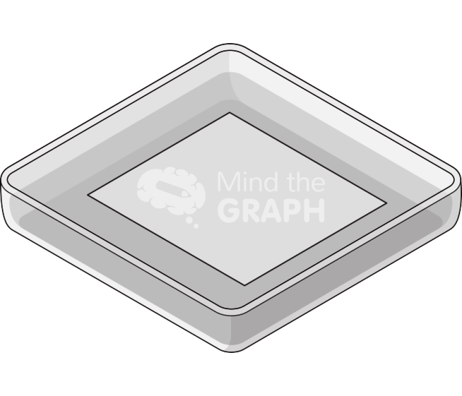 Petri dish square liquid blotting membrane Icons, Symbols, Pictures, and Images