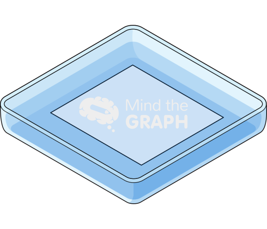 Petri dish square liquid blotting membrane Icons, Symbols, Pictures, and Images