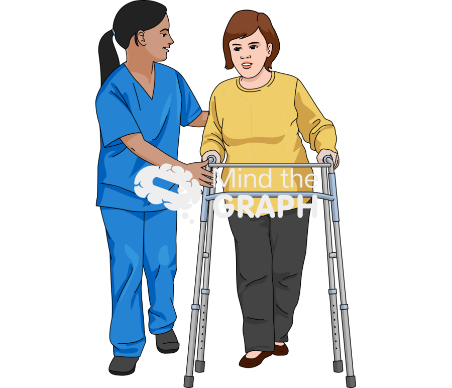 Physical therapy with patient Icons, Symbols, Pictures, and Images