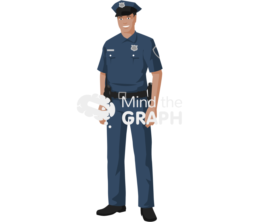 Police officer front Icons, Symbols, Pictures, and Images