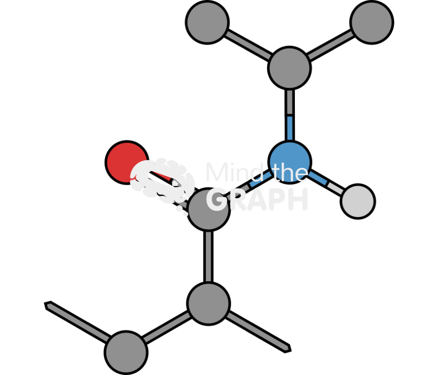 Poly n isopropylacrylamide molecule Icons, Symbols, Pictures, and Images