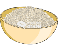 Portion rice Icons, Symbols, Pictures, and Images