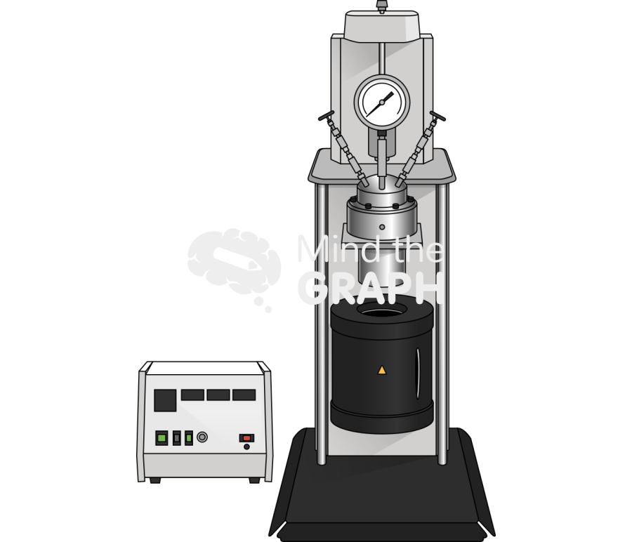 Pressure reactor parr 4848 equipment front Icons, Symbols, Pictures, and Images