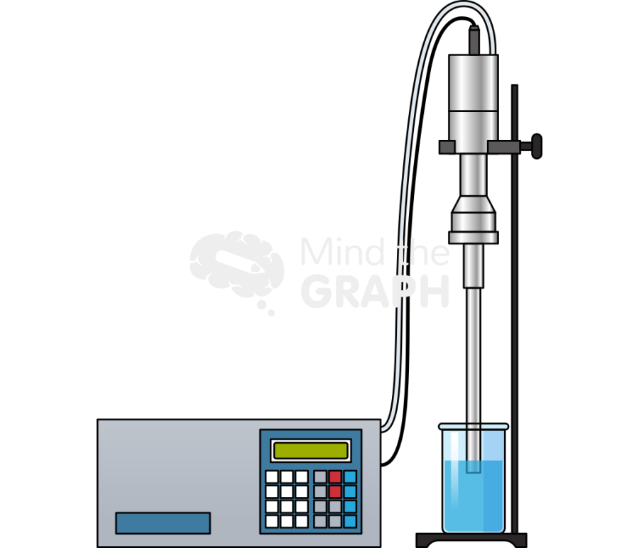 Probe sonicator front Icons, Symbols, Pictures, and Images