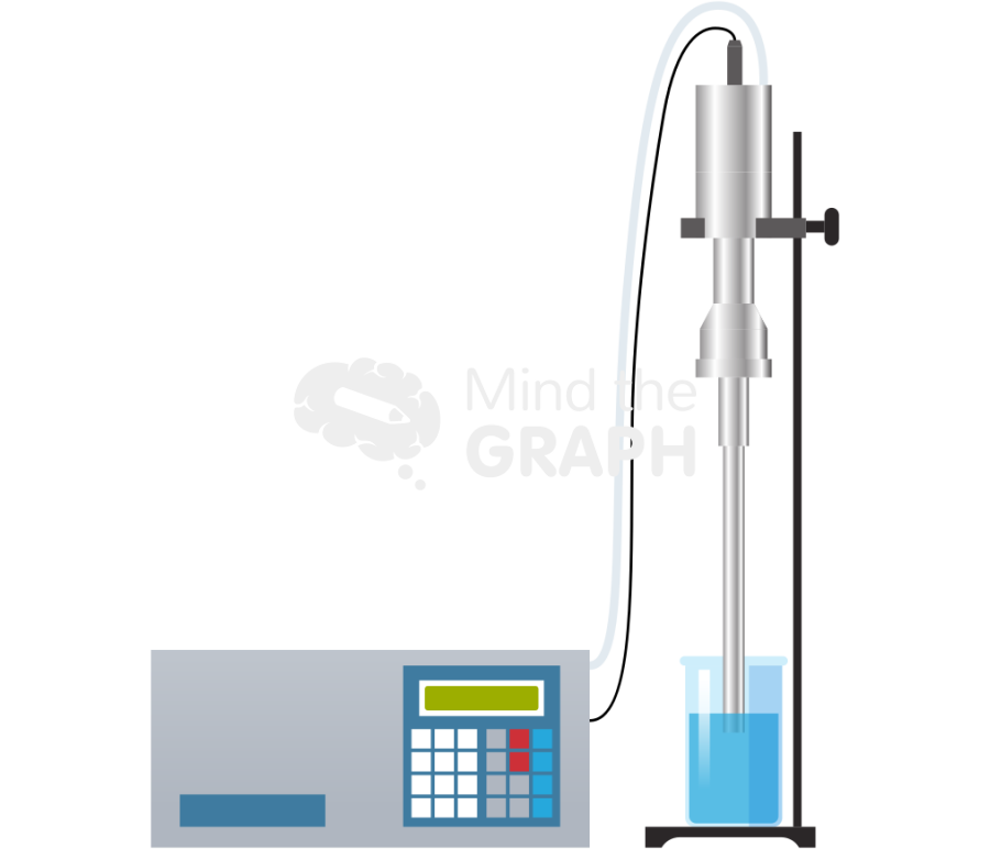 Probe sonicator front Icons, Symbols, Pictures, and Images