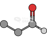 Propanal molecule Icons, Symbols, Pictures, and Images
