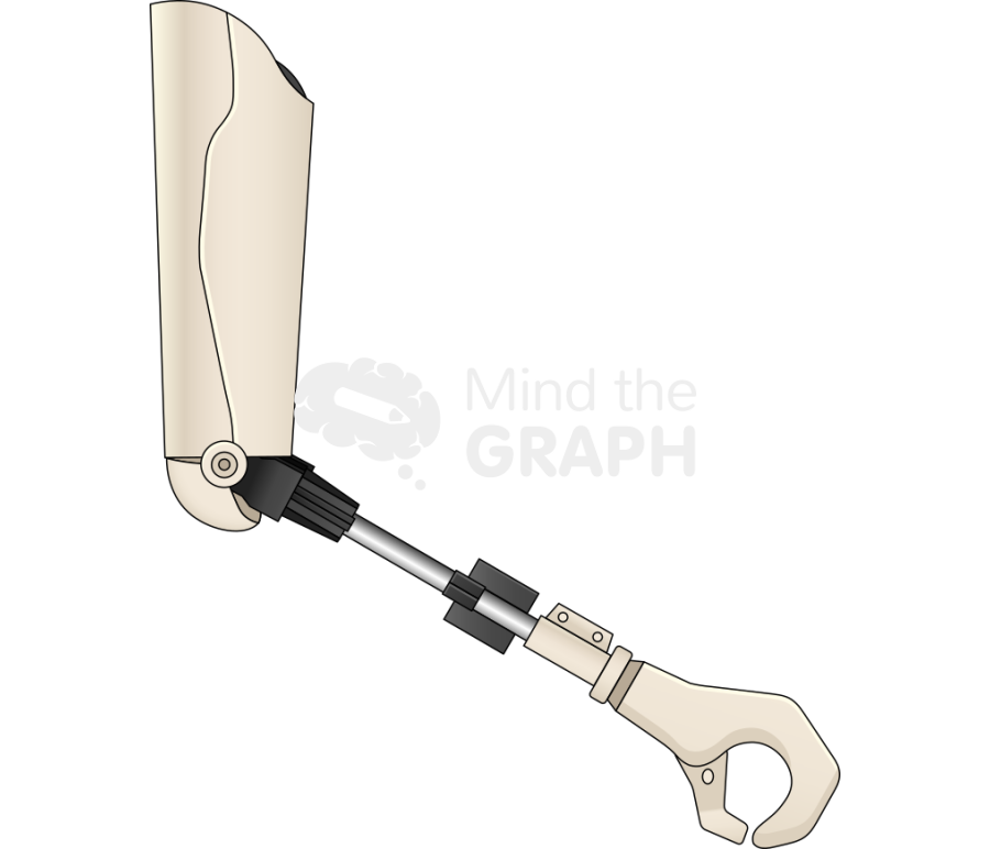 Prostethic arm side Icons, Symbols, Pictures, and Images