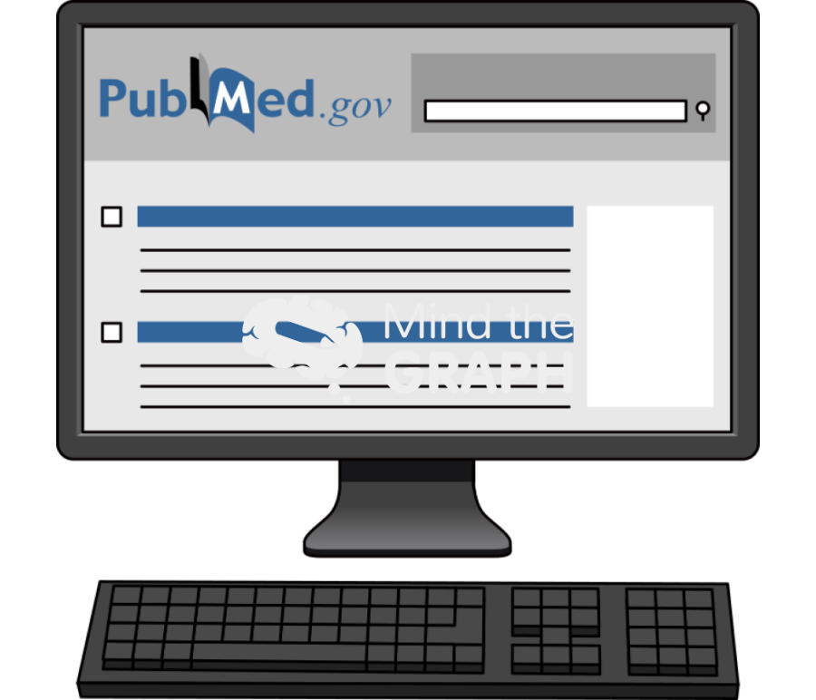 Pubmed search computer front Icons, Symbols, Pictures, and Images