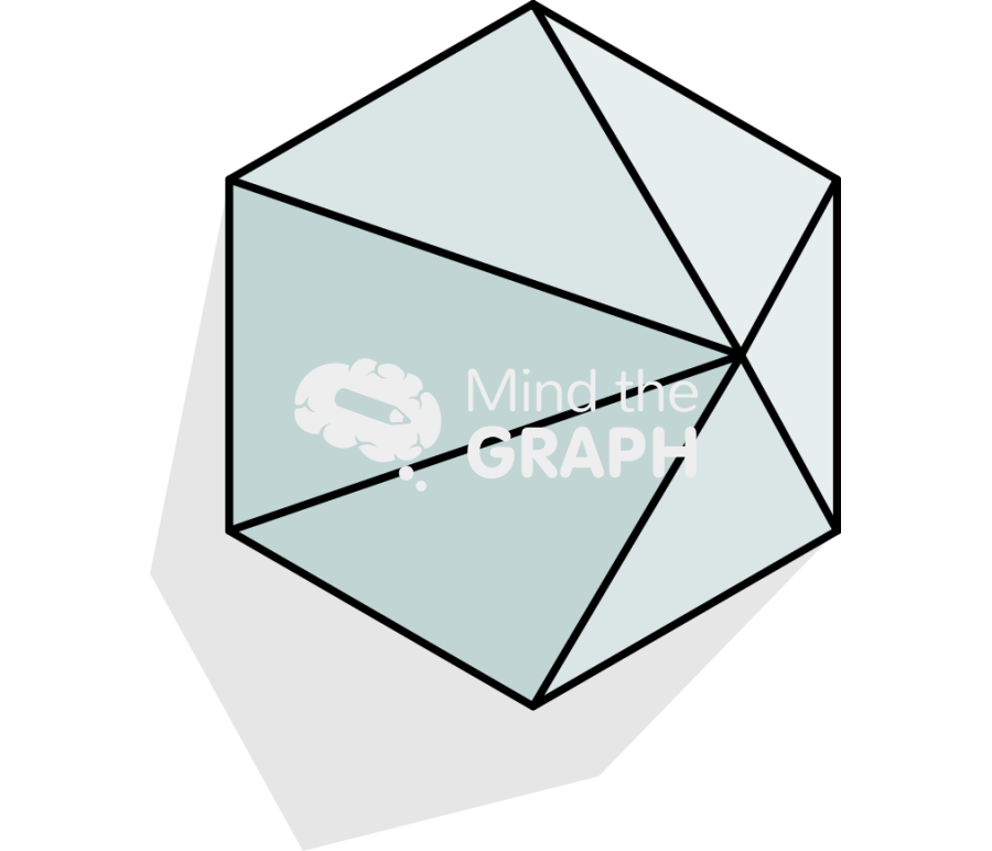 Pyramid 2 superior view Icons, Symbols, Pictures, and Images