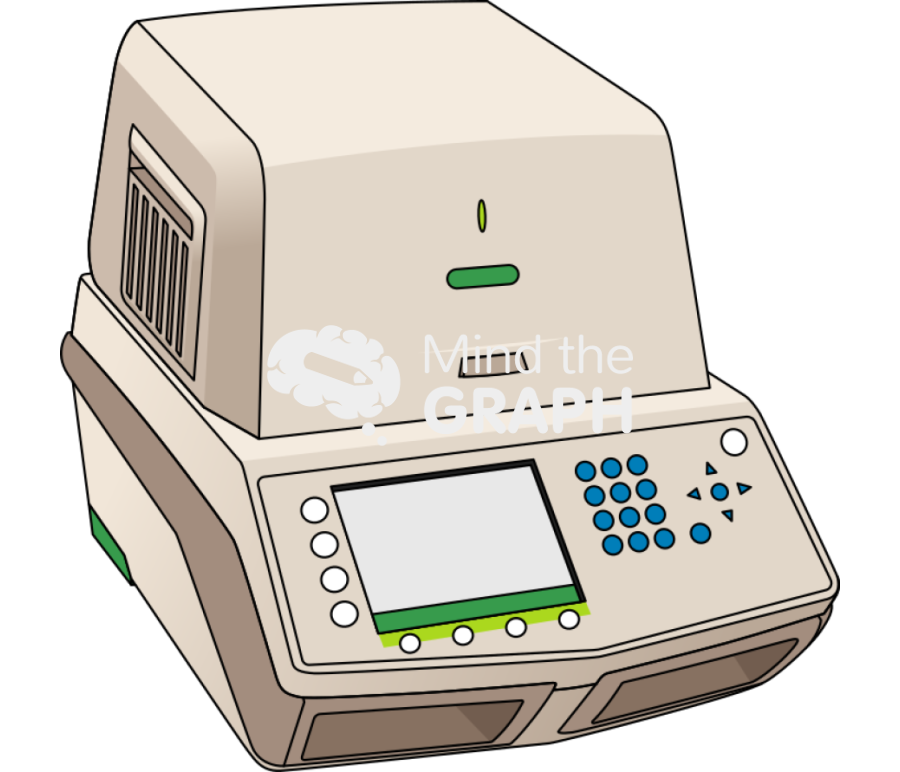 Quantitative pcr equipment perspective 2 Icons, Symbols, Pictures, and Images