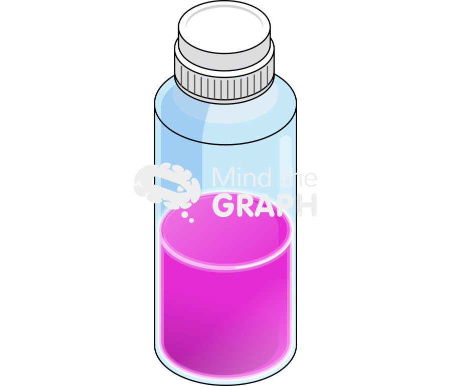 Quantum dot flask Icons, Symbols, Pictures, and Images