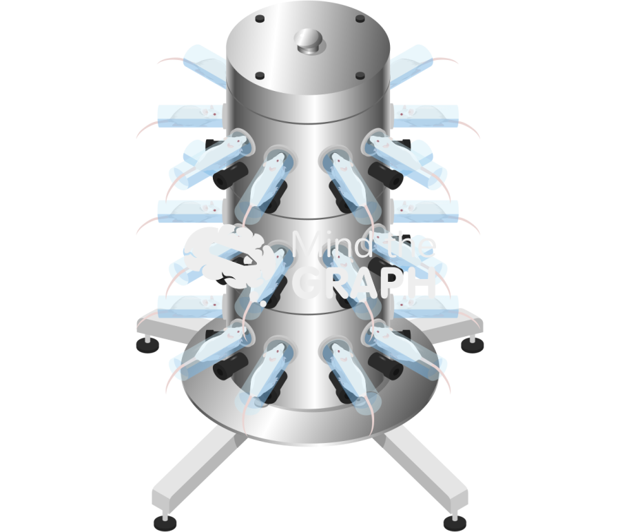 Rat inhalation tower equipment Icons, Symbols, Pictures, and Images