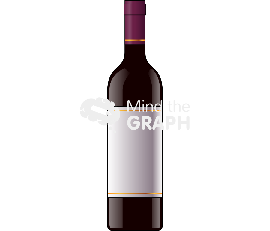 Red wine bottle front Icons, Symbols, Pictures, and Images