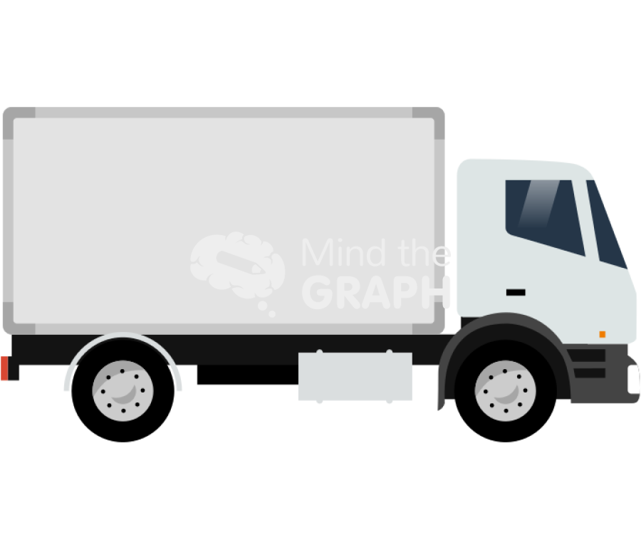 Refrigerated truck lateral Icons, Symbols, Pictures, and Images