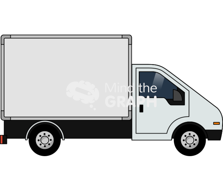 Refrigerated truck lateral 2 Icons, Symbols, Pictures, and Images