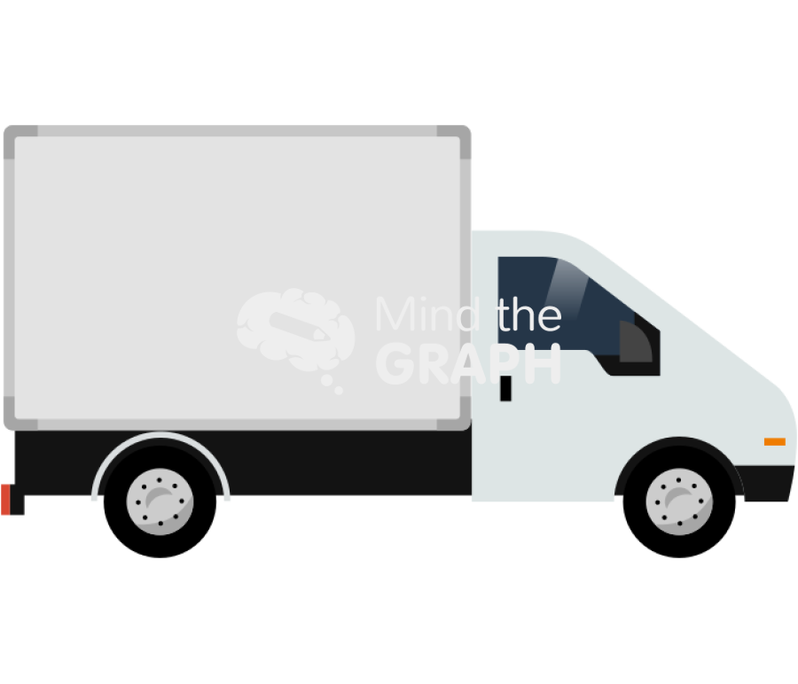 Refrigerated truck lateral 2 Icons, Symbols, Pictures, and Images