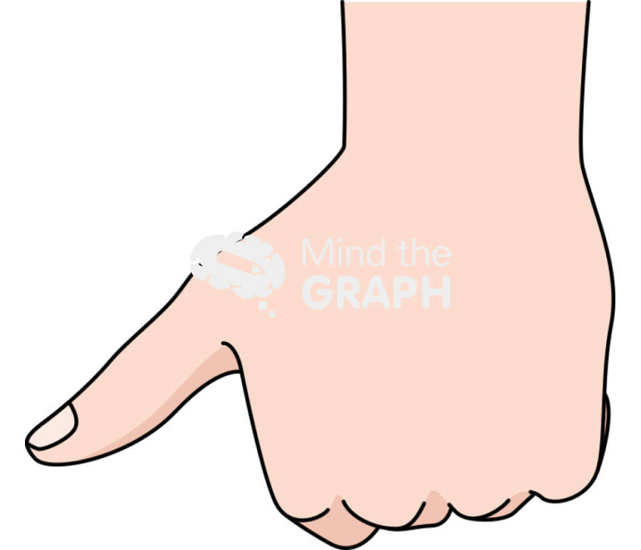 Right hand caucasian back Icons, Symbols, Pictures, and Images