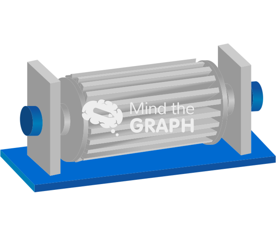 Rotating collector electrospinning perspective Icons, Symbols, Pictures, and Images