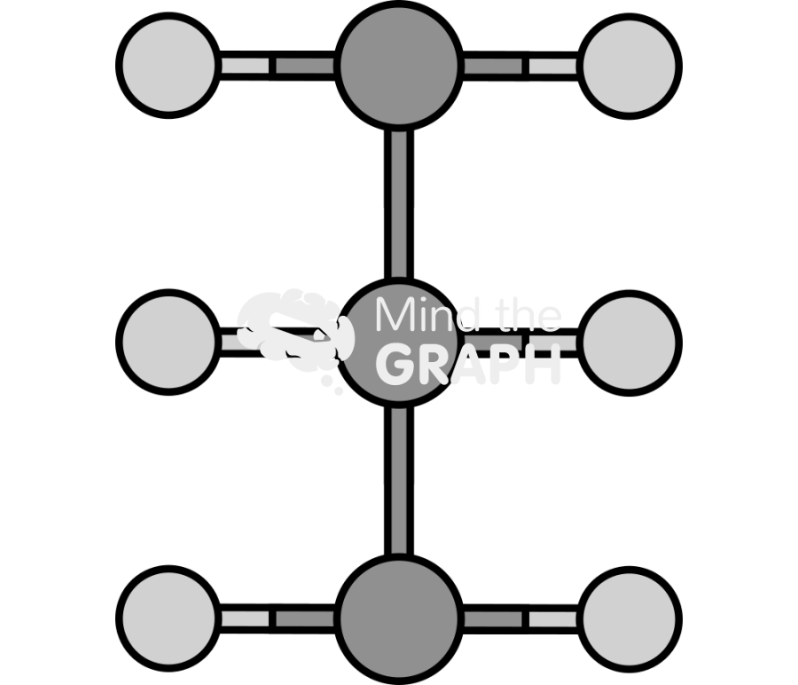 Saturated fatty acid simple bond molecule Icons, Symbols, Pictures, and Images