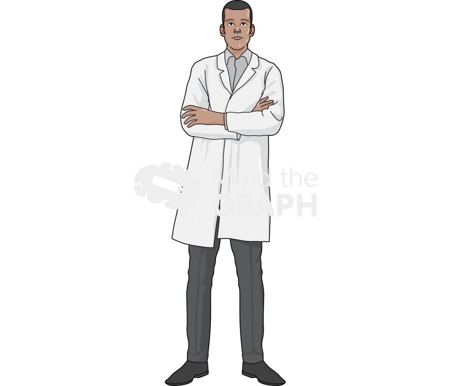 Scientist man casual tanned Icons, Symbols, Pictures, and Images