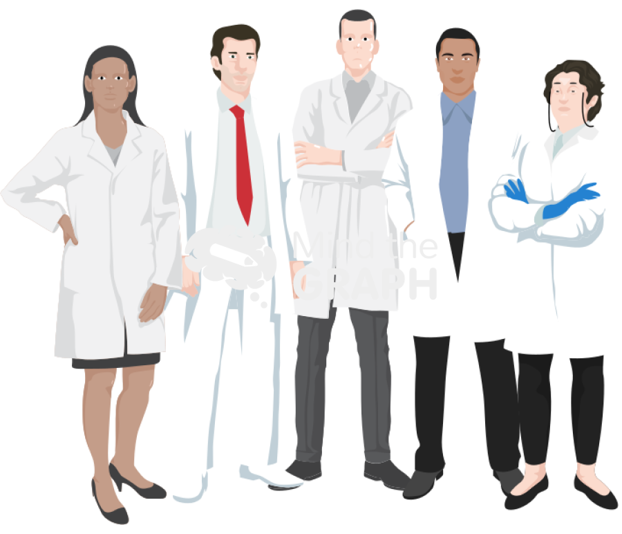 Scientists team Icons, Symbols, Pictures, and Images