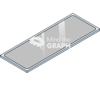 Silver glass slide perspective Icons, Symbols, Pictures, and Images