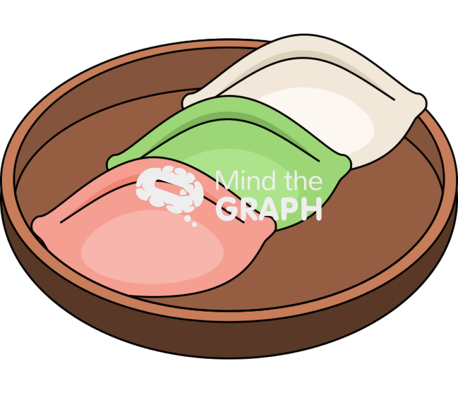 Songpyeon korean rice cakes Icons, Symbols, Pictures, and Images