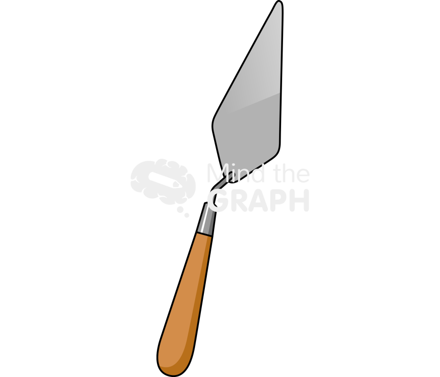 Spatula archaeologist tool 1 Icons, Symbols, Pictures, and Images