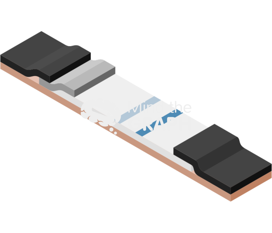 Strip test layer stacking Icons, Symbols, Pictures, and Images