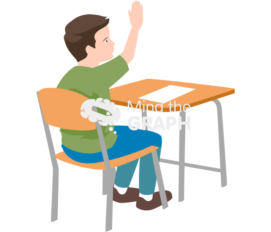 Student boy right arm Icons, Symbols, Pictures, and Images