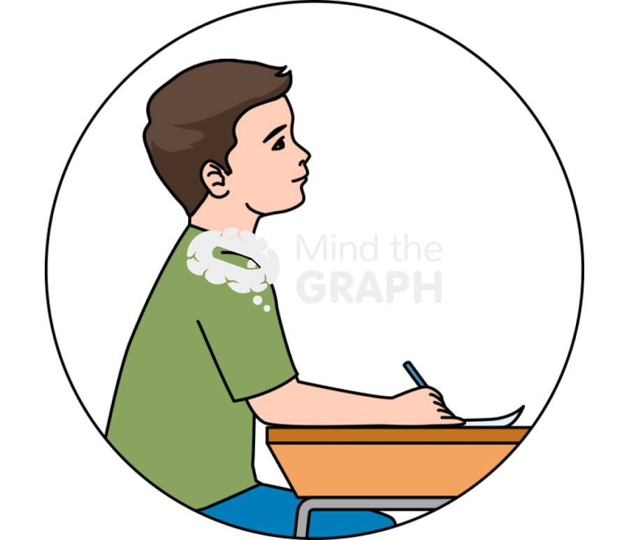 Student writing 1 Icons, Symbols, Pictures, and Images