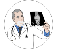 Surgeon xray total knee arthroplasty zoom Icons, Symbols, Pictures, and Images
